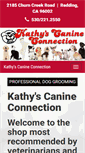 Mobile Screenshot of kathyscanineconnection.com